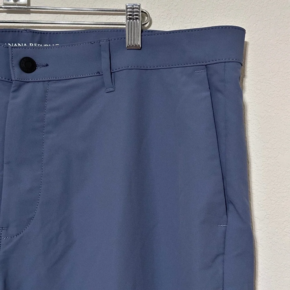 Banana Republic Men's Performance Golf Pants Dress Pants Sporty Slate Blue 38x34